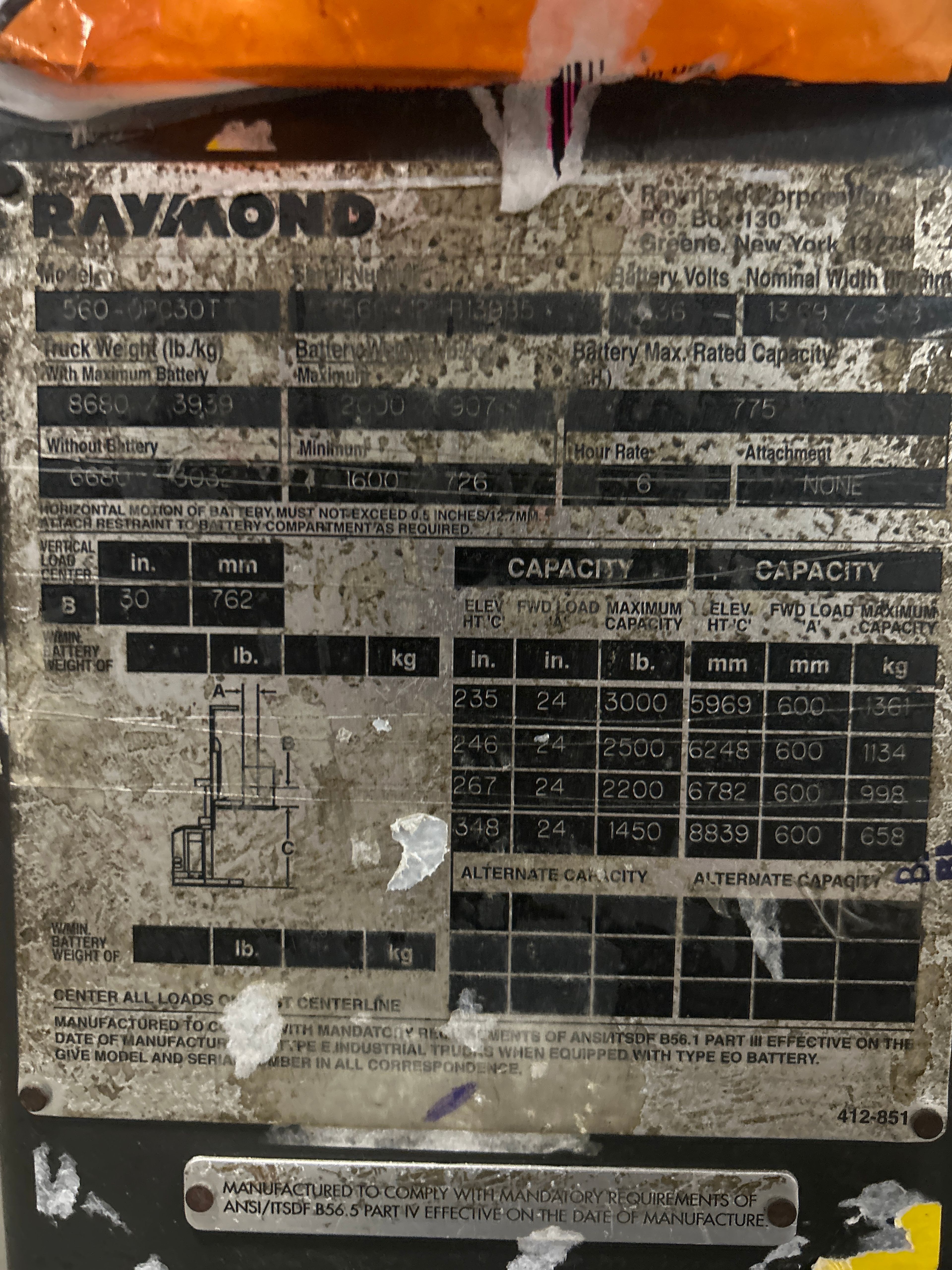 Raymond Order Picker - Wire Guided - Document 2
